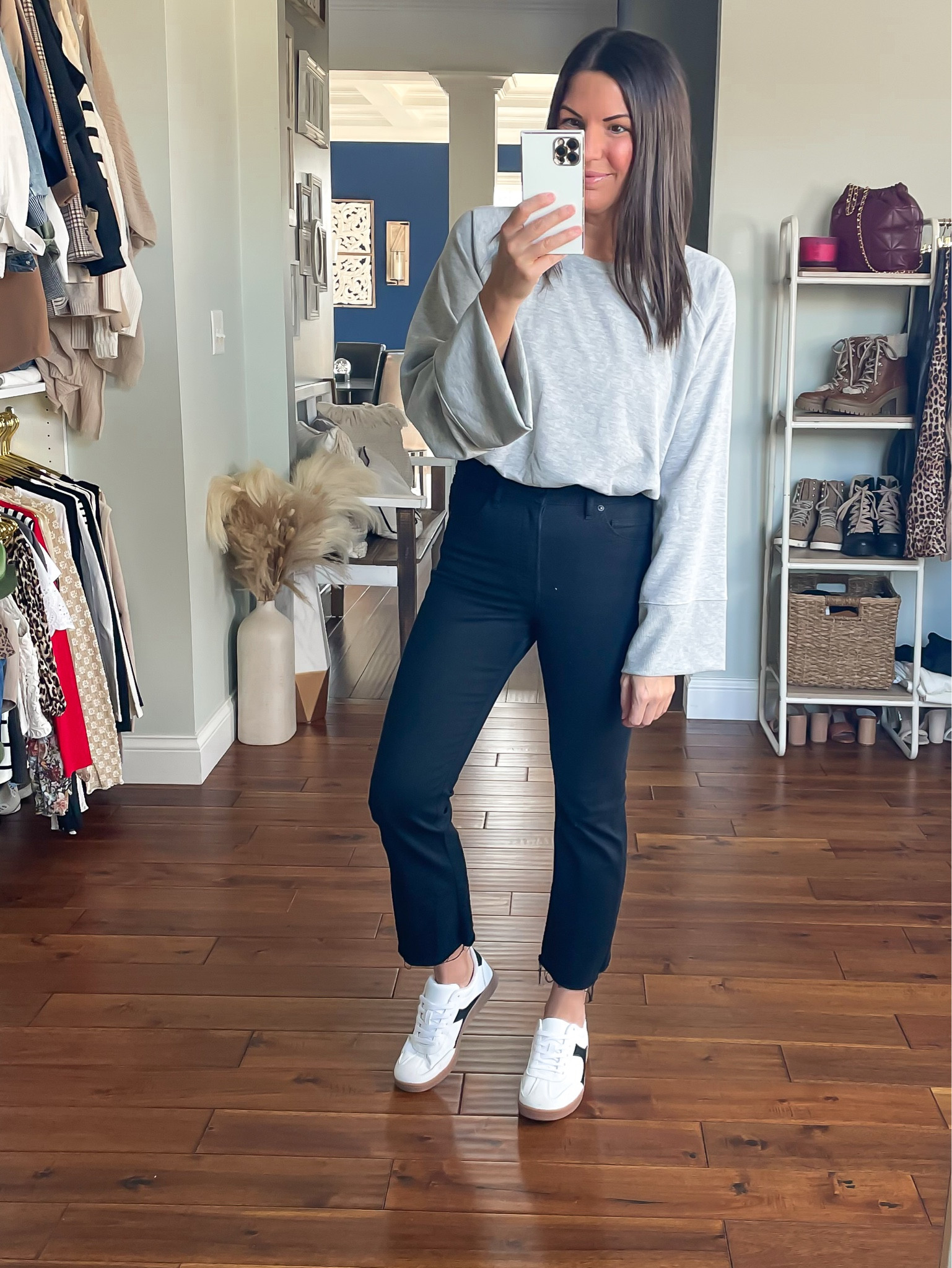 Obsessed with this cropped bell sleeve sweater 
Vici sale
Spring fashion 

#LTKStyleTip #LTKxVICI #LTKSaleAlert