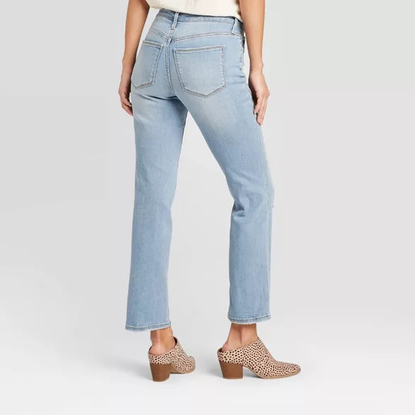 Women's High-Rise Straight Cropped Jeans - Universal Thread™ | Target