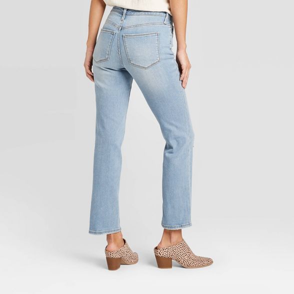 Women's High-Rise Straight Cropped Jeans - Universal Thread™ | Target