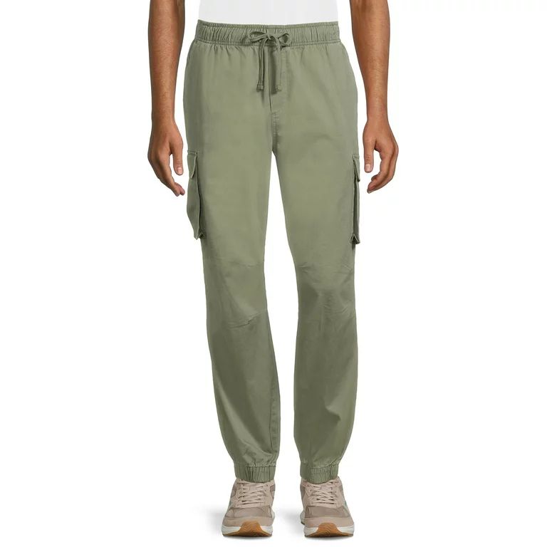 No Boundaries Men's & Big Men's Woven Cargo Pants, Sizes XS-5XL - Walmart.com | Walmart (US)