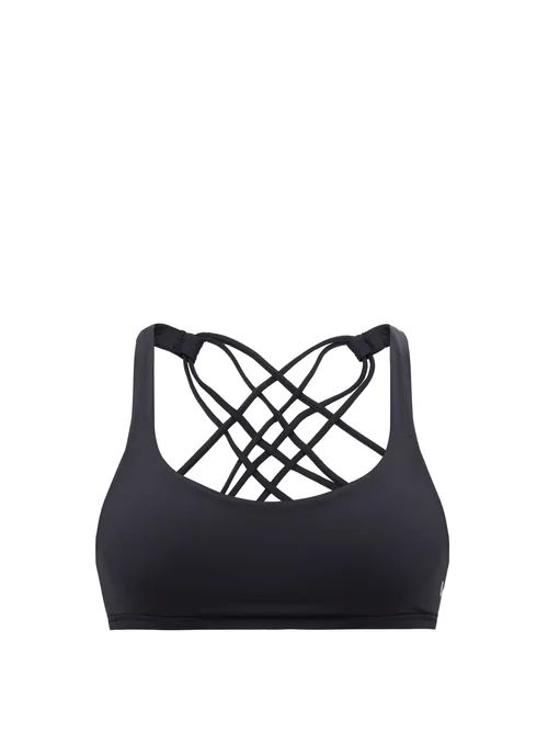 Lululemon - Wunder Train Medium-impact Longline Sports Bra - Womens - Black | Matches (US)