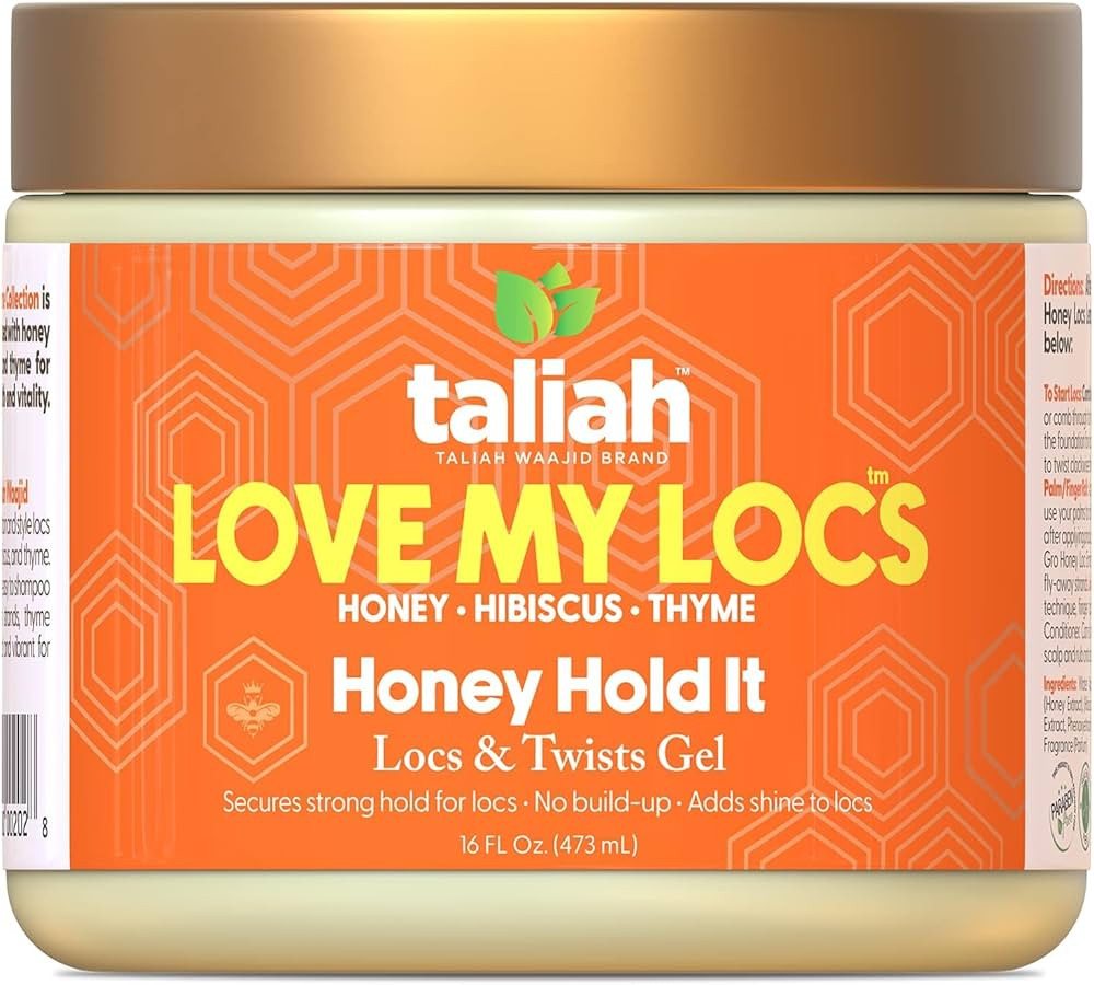 Taliah Waajid Love My Locs Honey Hold It Locs & Twists Gel - Hair Styling Gel for Textured Hair, ... | Amazon (US)