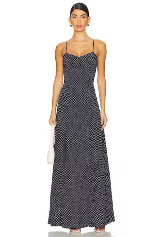 SNDYS X Revolve Cassia Maxi Dress in Navy from Revolve.com | Revolve Clothing (Global)