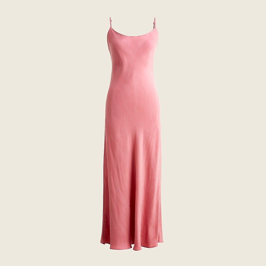 Eco cupro slip dress | J.Crew US