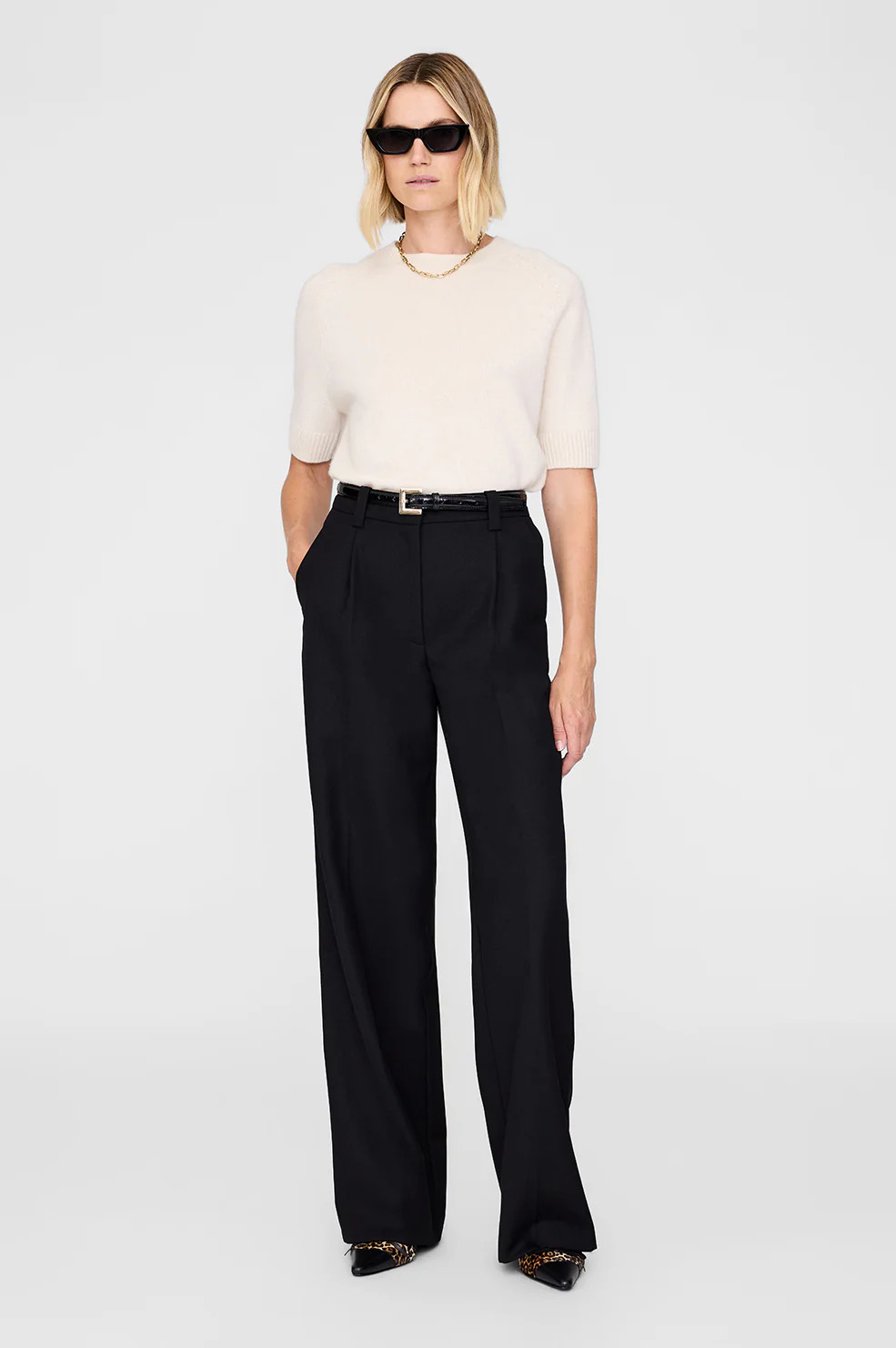Trent Trouser - Black | Anine Bing