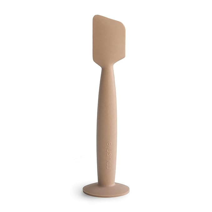 mushie Diaper Cream Applicator Soft Silicone with Suction Base (Natural) | Amazon (US)