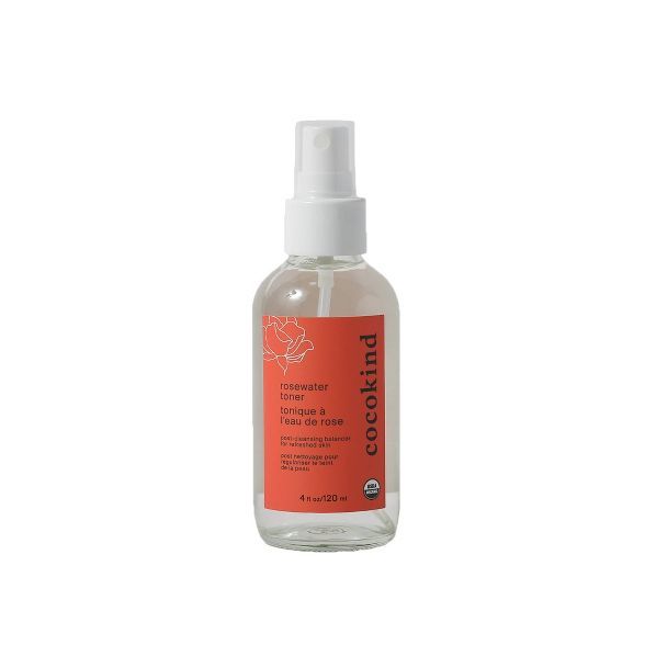 Cocokind Organic Rosewater Facial Toner - 4oz | Target