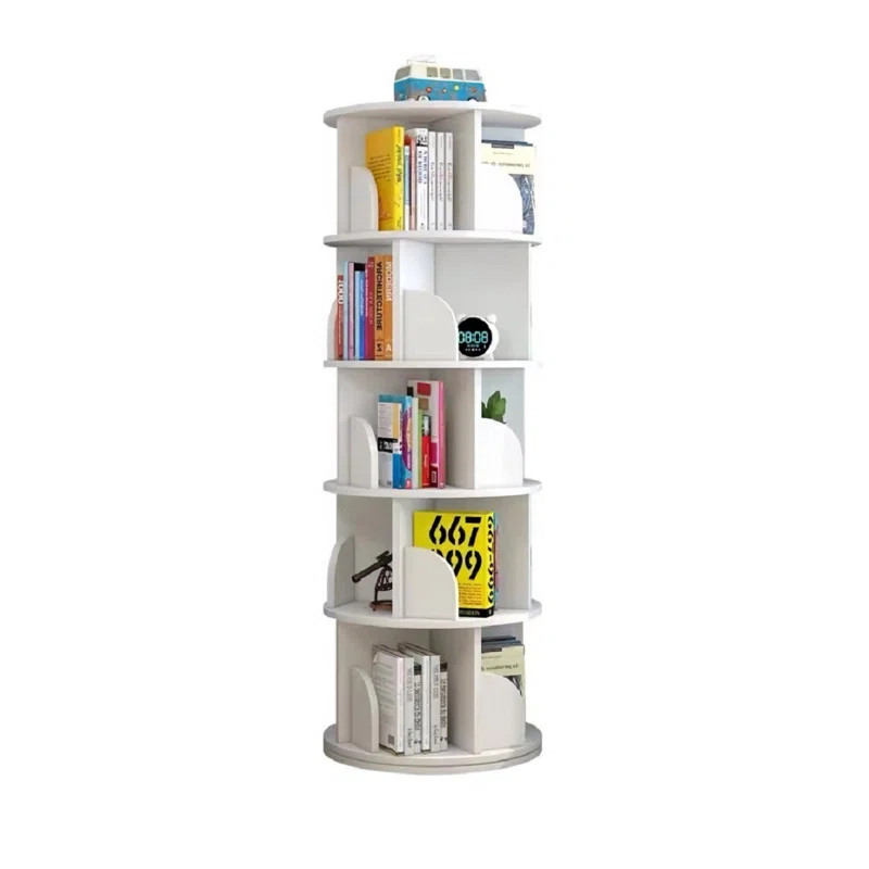 360° Rotating Stackable Shelves Bookshelf Organizer | Wayfair North America