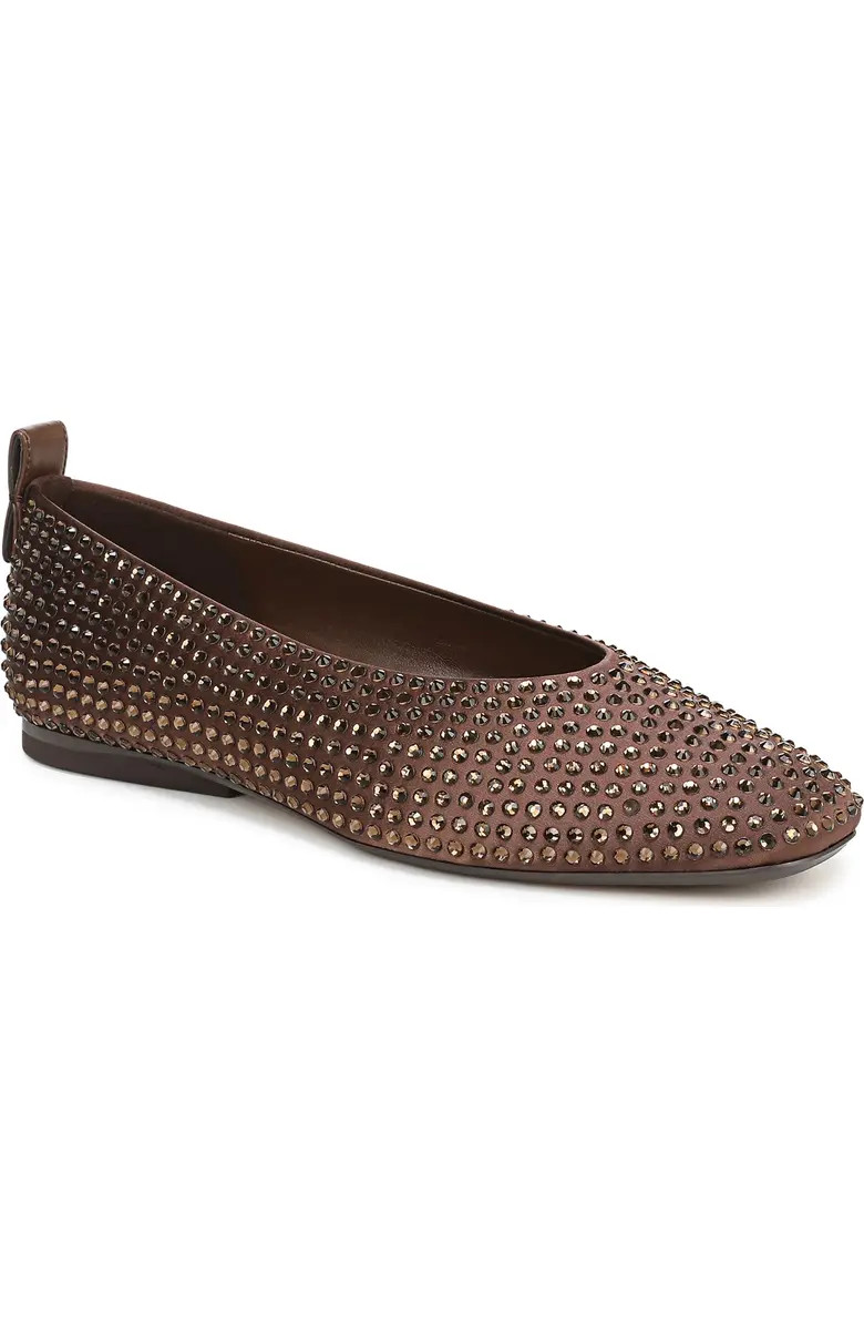 Carla Sparkle Embellished Flat (Women) | Nordstrom