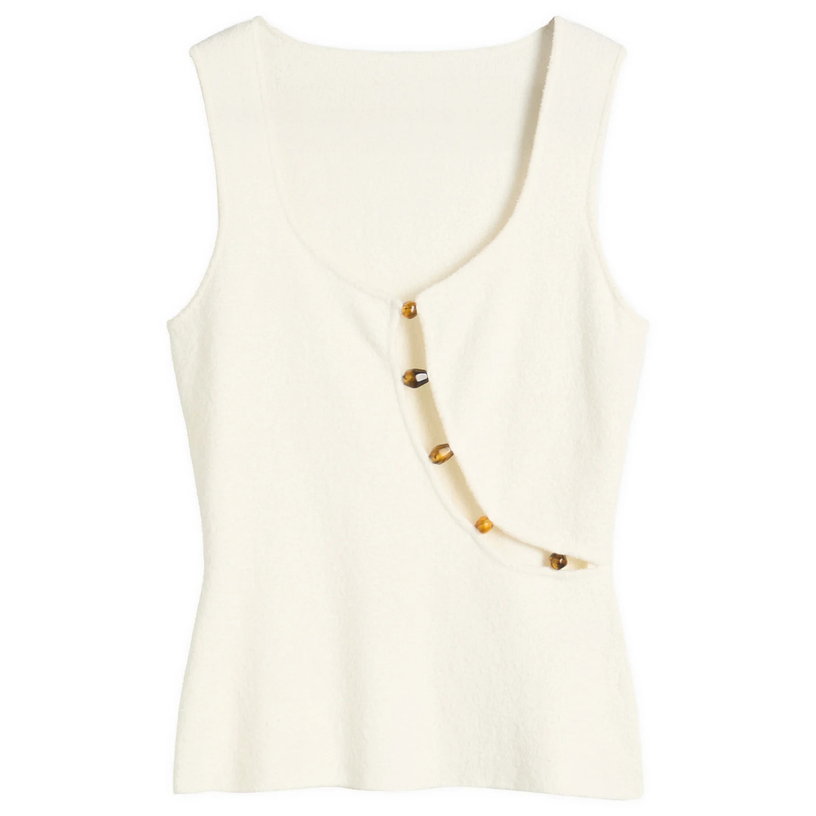SIR. Chiara Beaded Tank TopIvory | END. Clothing