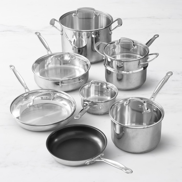 Cuisinart Chef's Classic Stainless-Steel 14-Piece Set | Williams-Sonoma