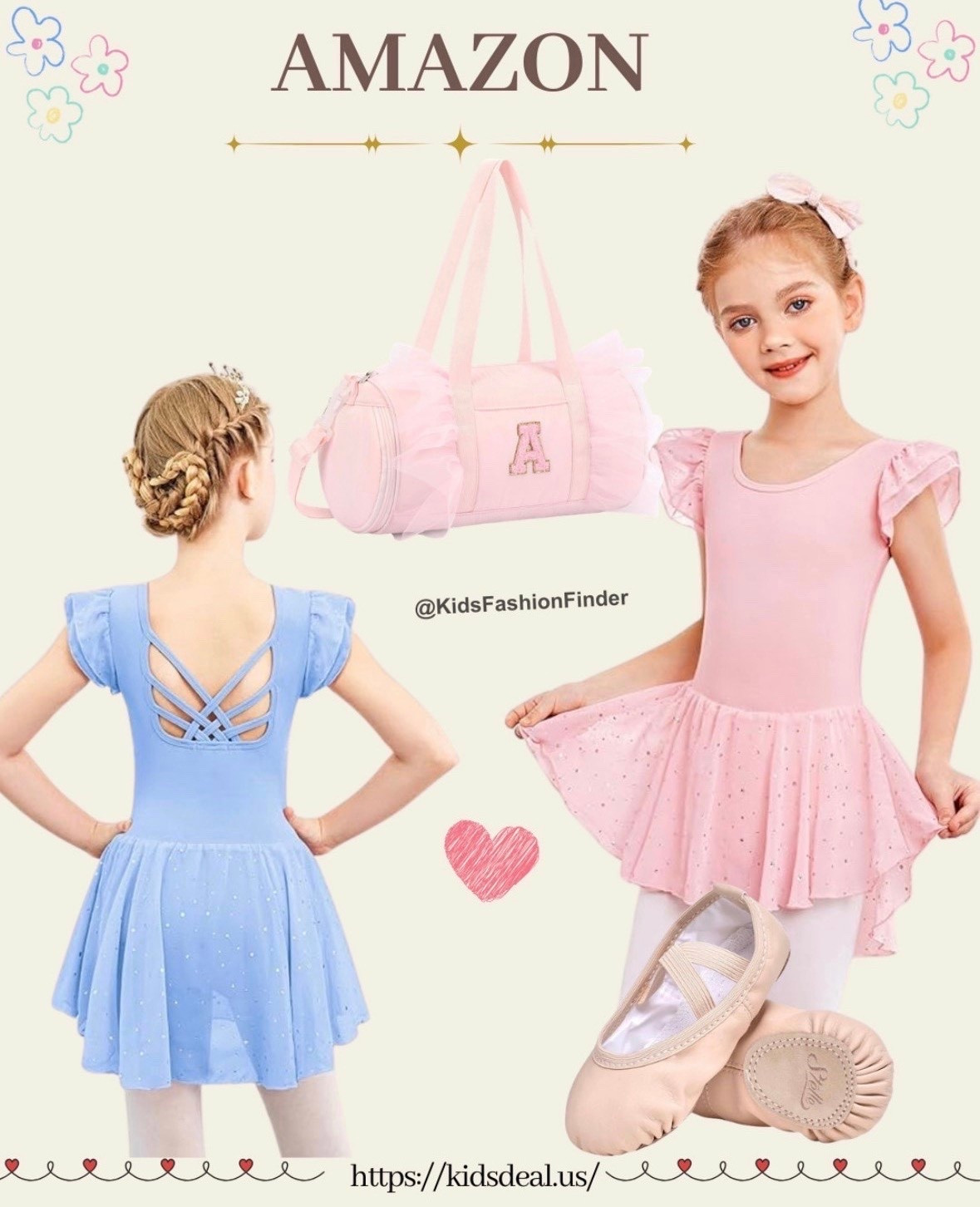 Twirl-ready cuteness 🩰✨

Shiny ruffle sleeve ballet leotard with skirt + criss-cross back 💕
Matching ballet shoes & the CUTEST dance bag 🎀

Little ballerina bag with letter print — adorable & practical!

Smart compartments to keep shoes & essentials organized 🙌

Perfect for dance class days 💗

#ballerinalife #danceclass #balletgirl #tutulove #kidsfashion #momfinds  

 #LTKSpringSale

#LTKKids #LTKSaleAlert #LTKmomlife