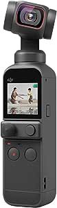 DJI Pocket 2 - Handheld 3-Axis Gimbal Stabilizer with 4K Camera, 1/1.7” CMOS, 64MP Photo, Pocke... | Amazon (US)