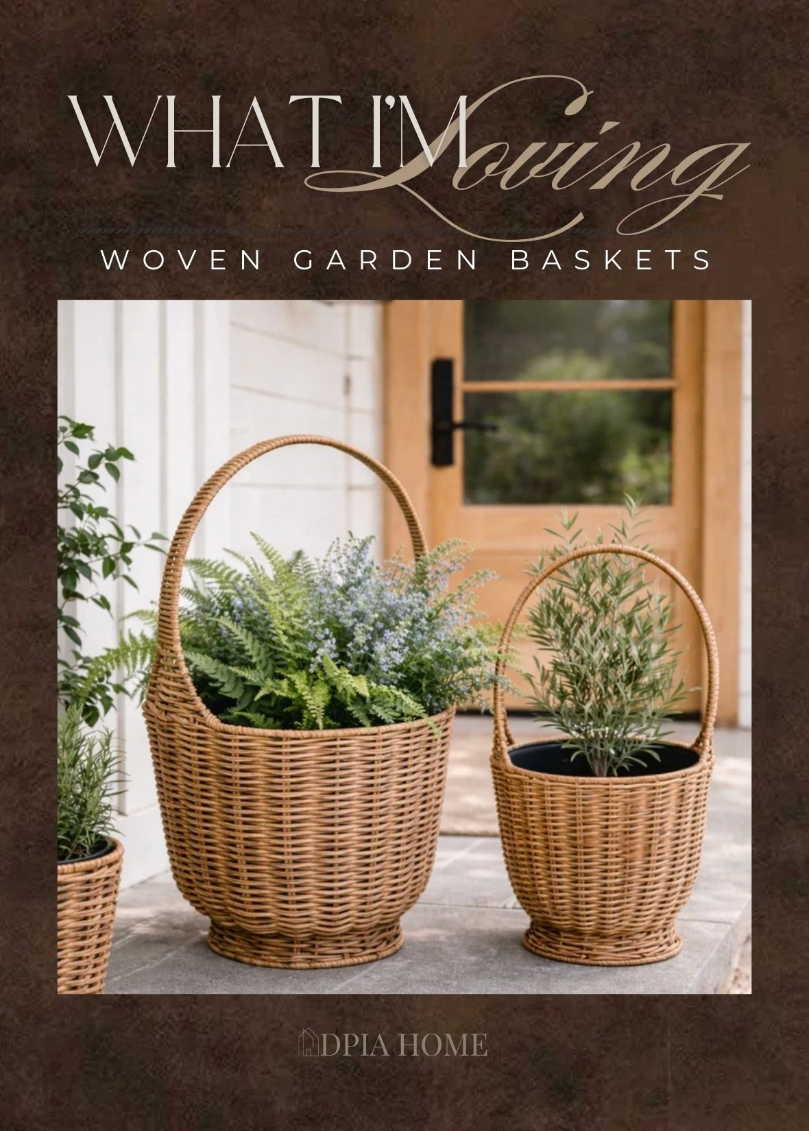 The prettiest woven garden baskets. ☀️

patio | porch | garden | springkler

#LTKSaleAlert #LTKHome #LTKSeasonal