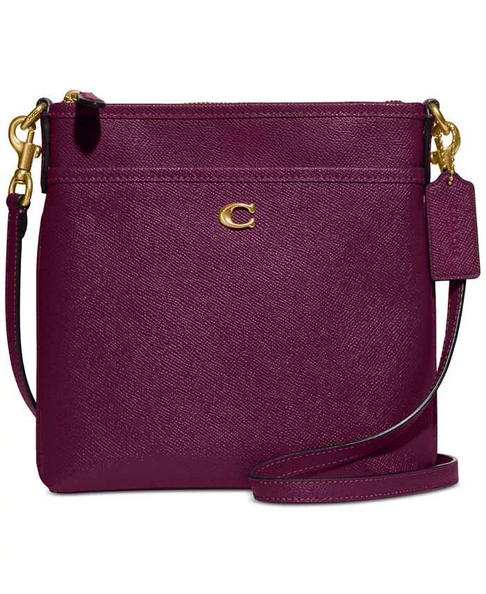 Crossgrain Leather Kitt Crossbody | Macys (US)