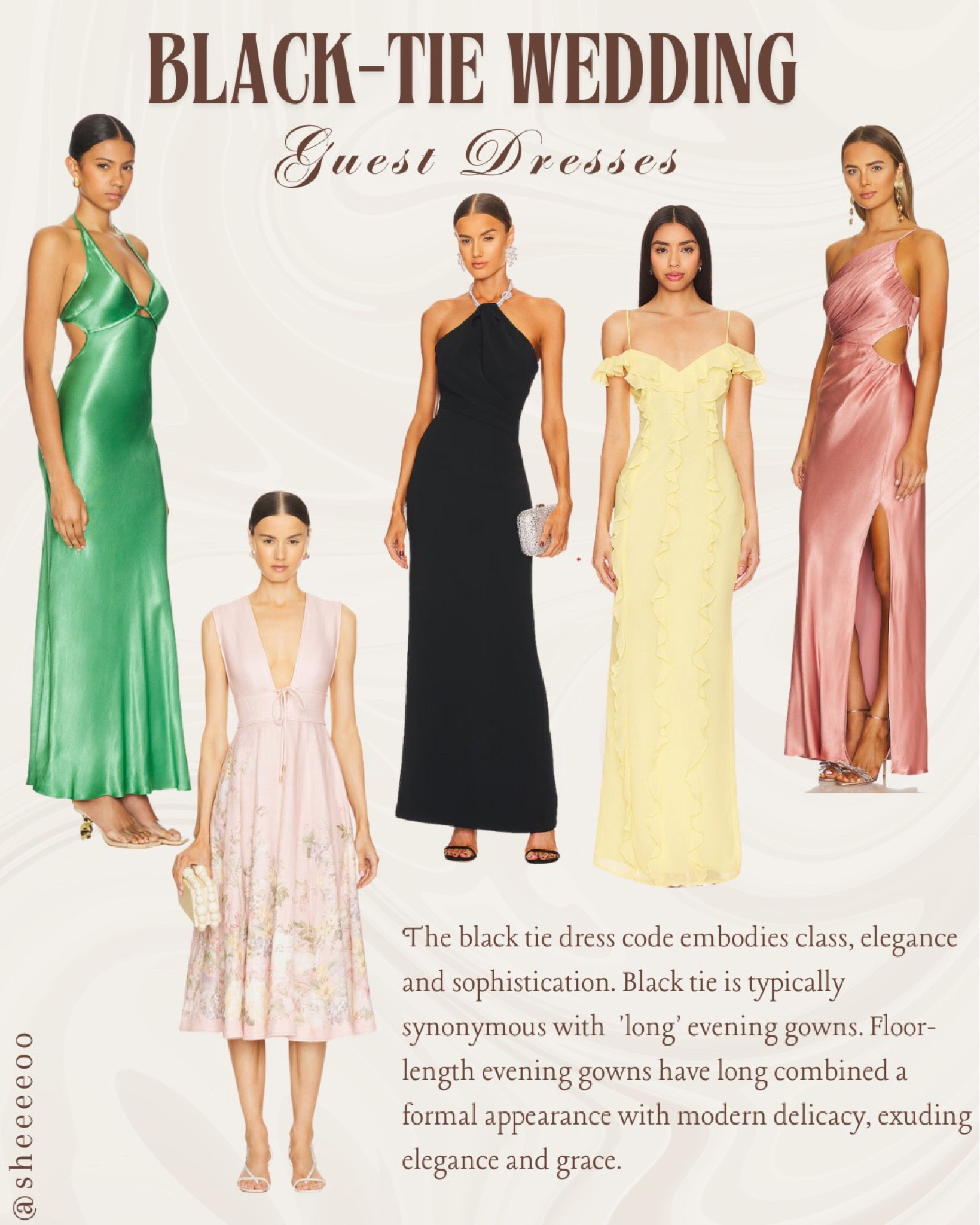 Love everything about a black tie wedding! And more than that love dressing up for it.

#blacktiewedding #blacktieweddingguest #weddingguestdress #goens #formaldress #weddingdress

#LTKstyletip #LTKpartywear #LTKwedding