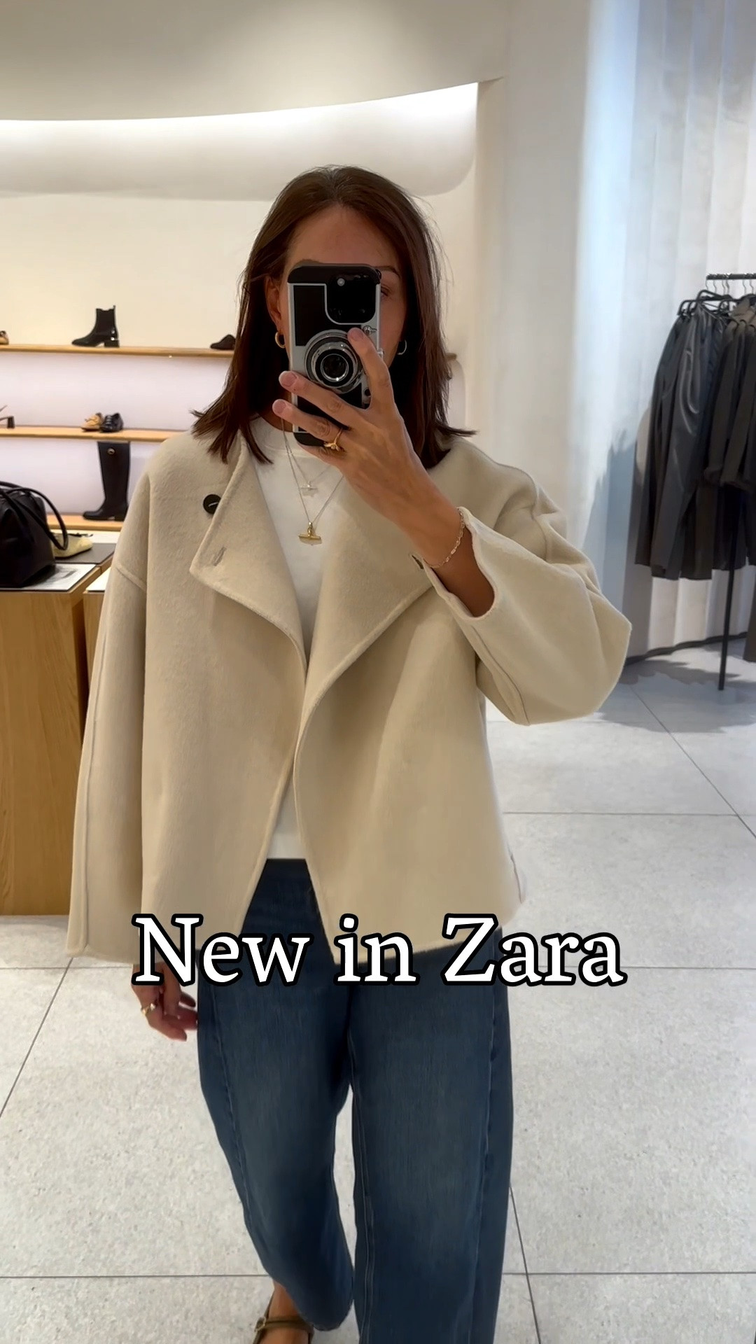 Run, don’t walk to Zara.

This is the elevated piece your autumn wardrobe needs.

I love things that do all the hard work for you and this is one of them. 

Creamy Double faced drapey wool in the most flattering shape.

It’s easy to dress up and down  - you can pair it with the jeans for drinks, or pop it over a dress or a satin trousers for a night out.

It’s one of those things that immediately makes you feel great. I’m wearing

#LTKautumn #LTKstyletip #LTKover50style