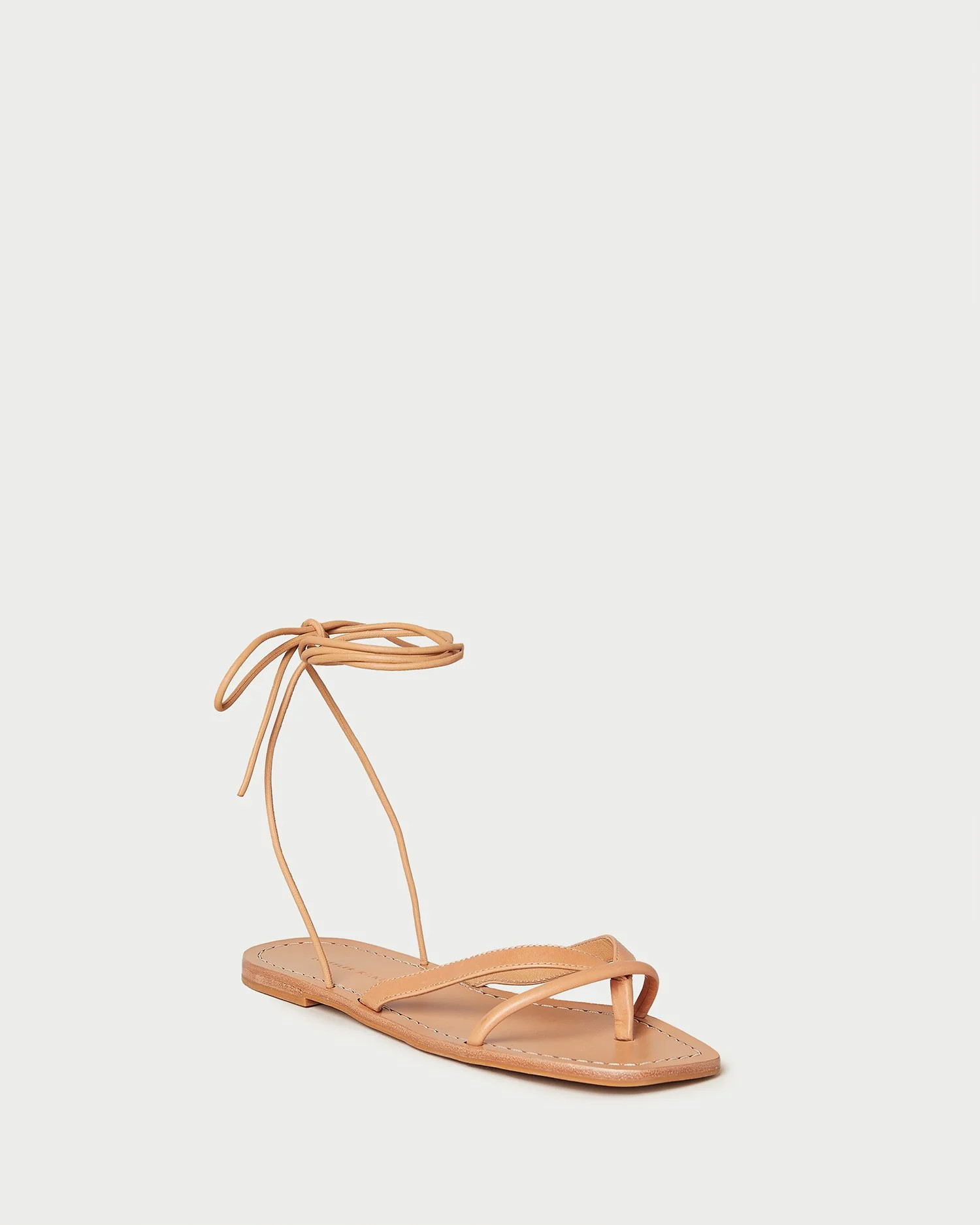 Lilla Black Thong Wrap Sandal | Loeffler Randall