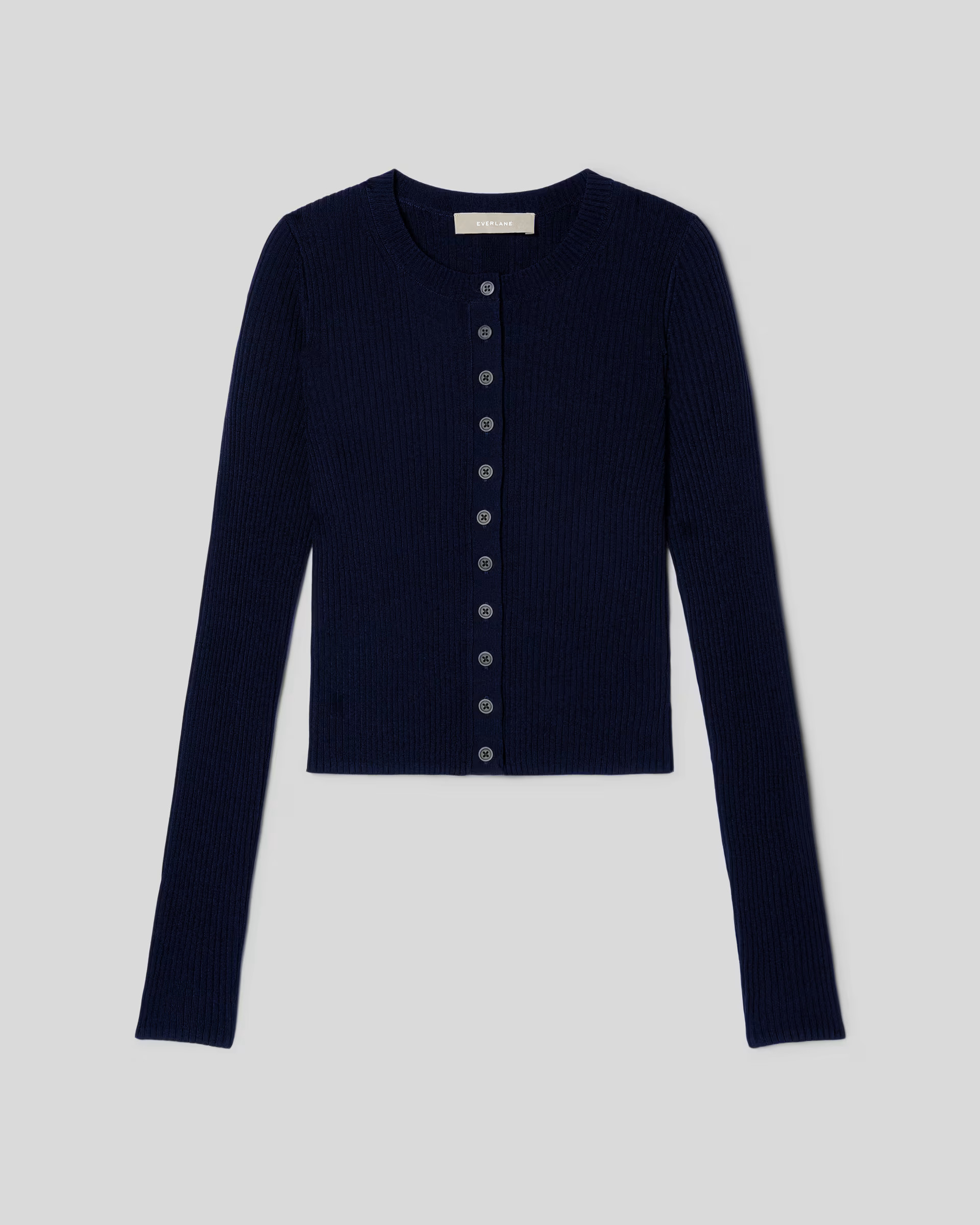 The Ribbed Cropped Cardigan | Everlane