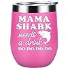 Gifts for Mom - Mama Shark Needs a Drink - Funny Mom Birthday Gifts - Christmas Gifts for Mom - M... | Amazon (US)