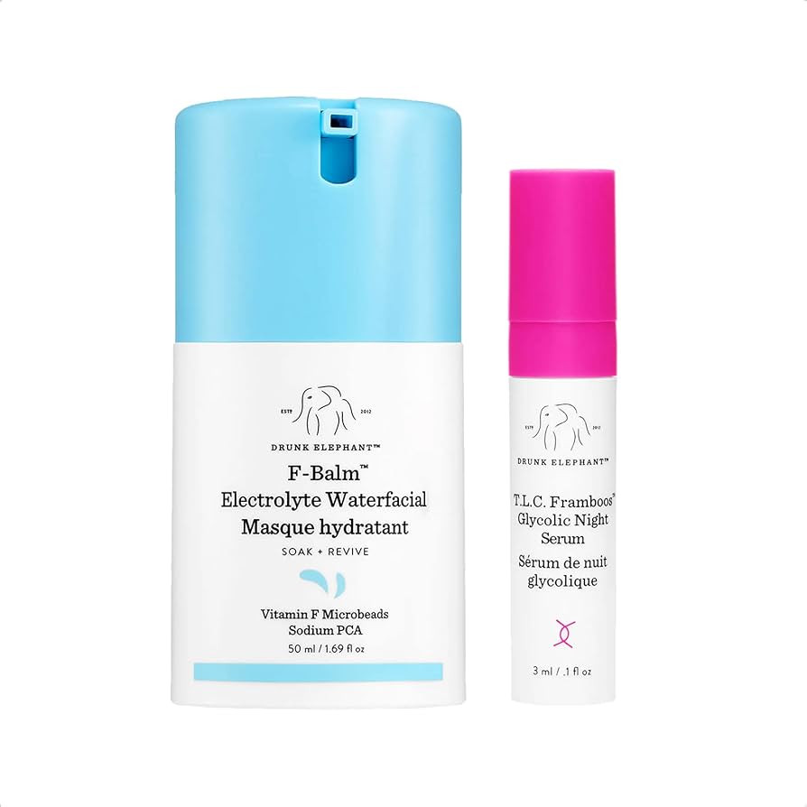 Drunk Elephant F-Balm Hydrating Electrolyte Waterfacial. Quenching and Strengthening Overnight Ma... | Amazon (US)