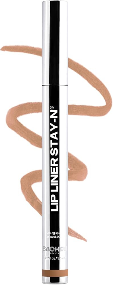 Sacheu Lip Liner STAY-N Peel Off Lip Stain \u2014 Long Lasting Waterproof Lip Tint with Hyaluroni... | Amazon (US)