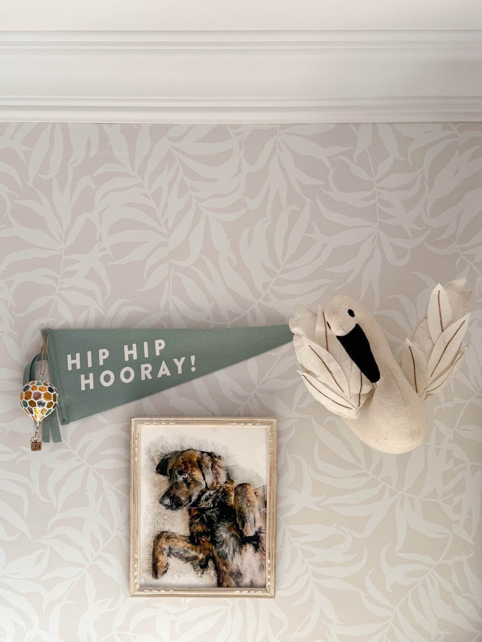 I love a felt pennant in a kid’s bedroom or playroom! This exact one is no longer sold but I’ve linked so many affordable and fun options that you can customize!! 

#LTKBaby #LTKKids #LTKHome