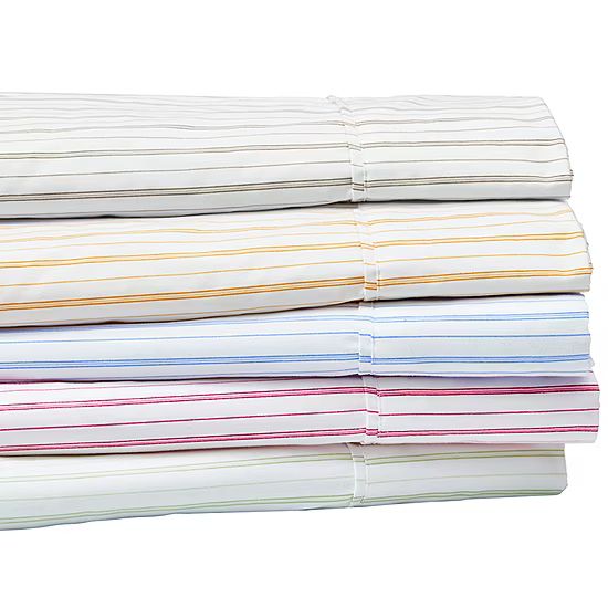 new!Woverly Striped Sheet Set | JCPenney