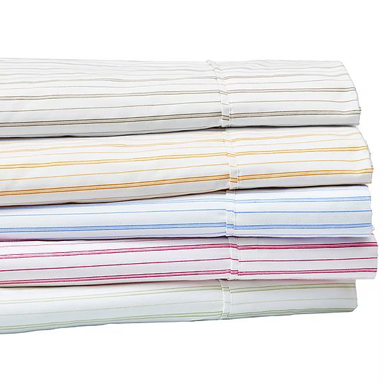 new!Woverly Striped Sheet Set | JCPenney