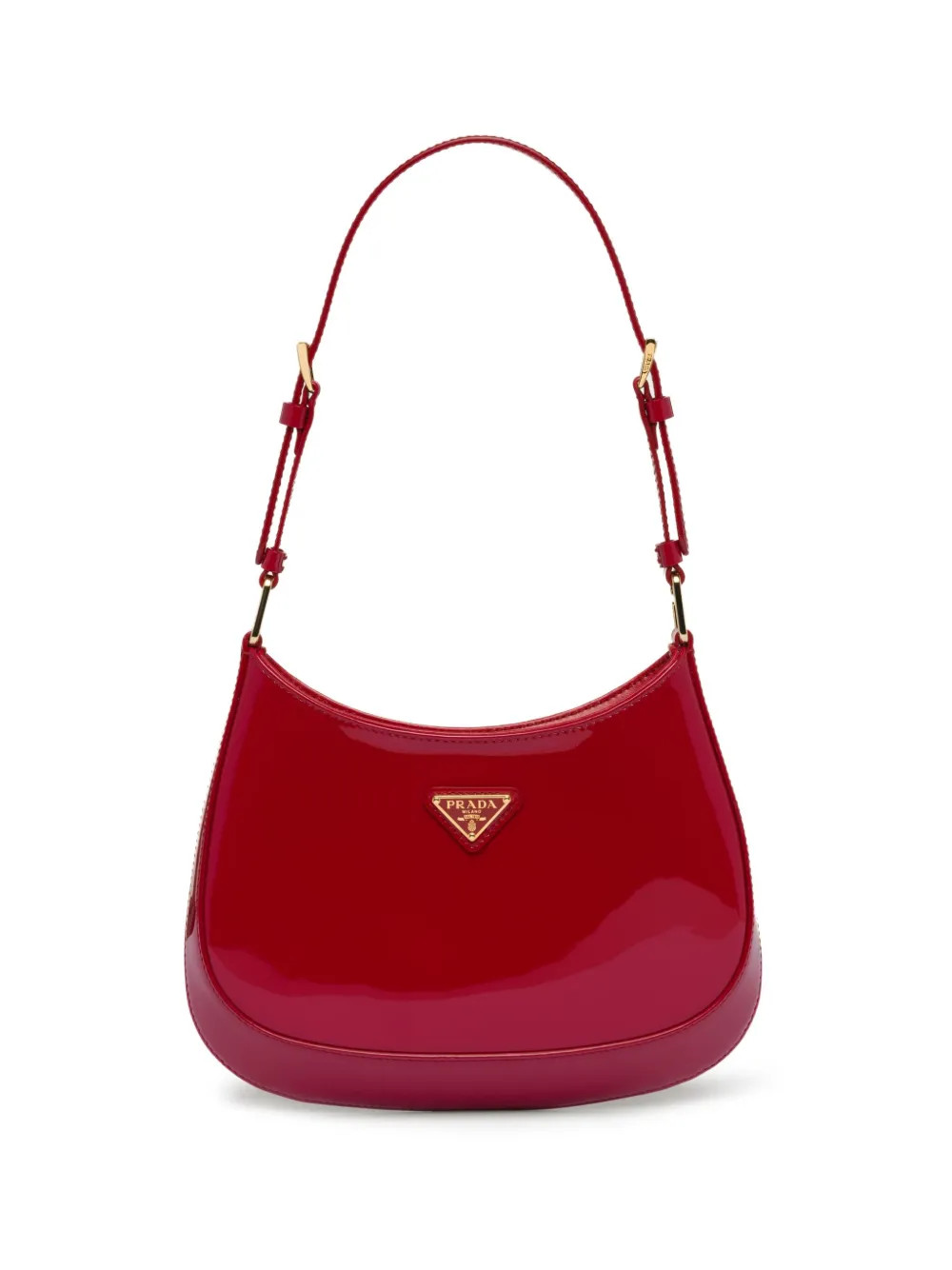 Prada Cleo Shoulder Bag | Red | FARFETCH | Farfetch Global