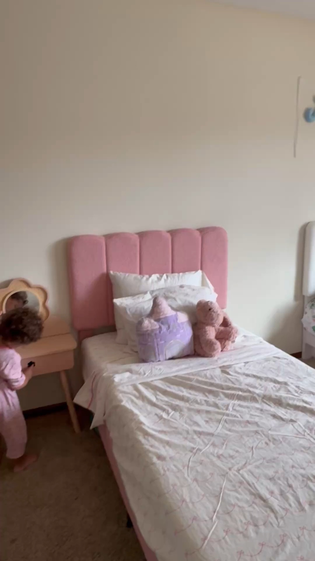 The cutest big girl bed for my baby girl 💞Bow sheets are 100% cotton!

#LTKKids #LTKmomlife #LTKHome