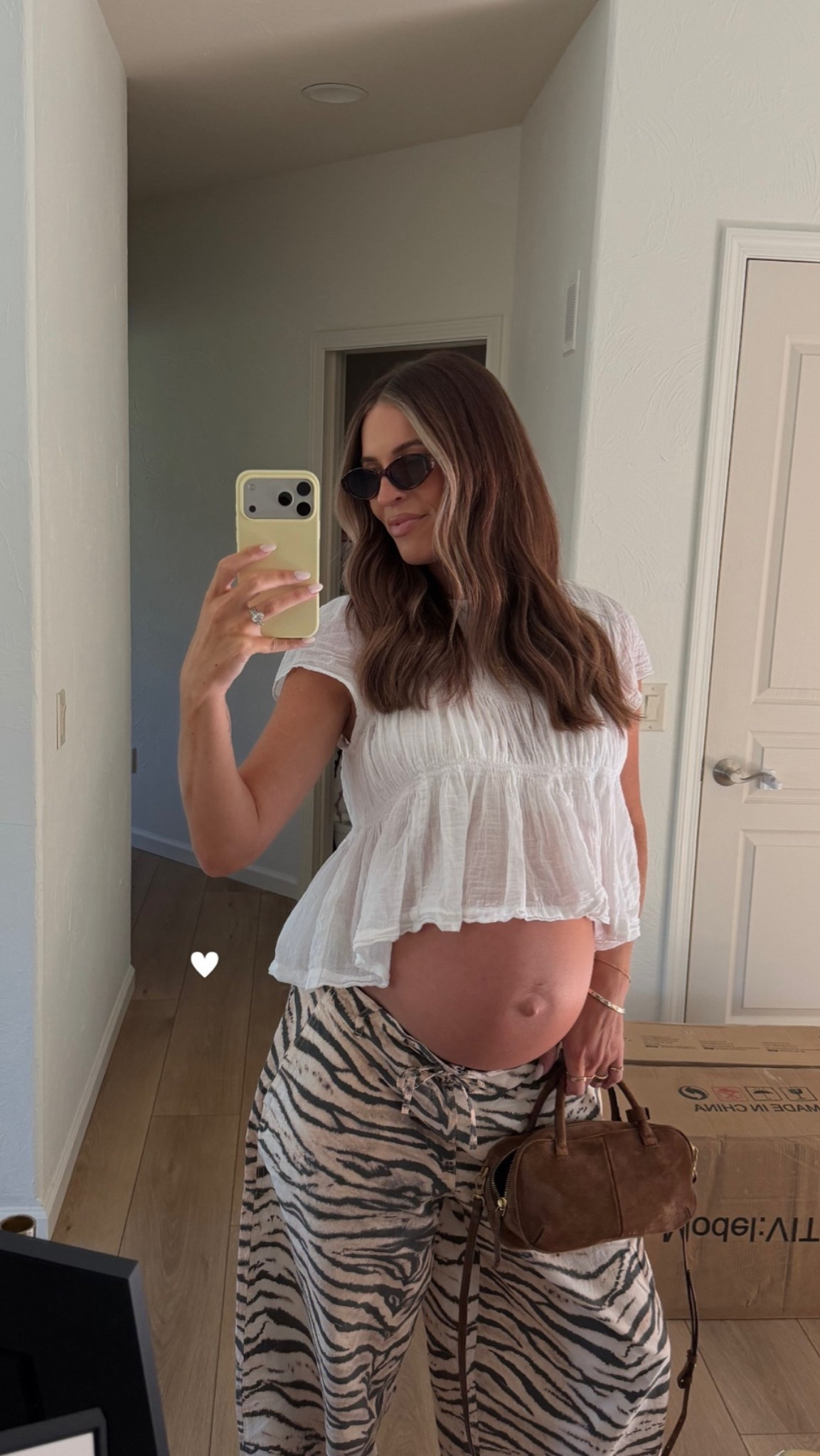 Zara tiger pants 🐅 sized up to 8 but they’re pretty oversized

#LTKdayinmylife #LTKootd #LTKBump