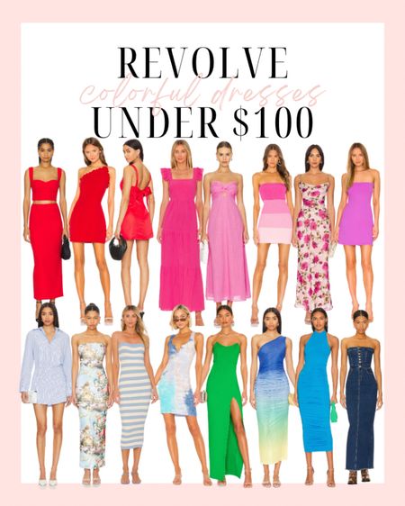 Under $100 Summer Dresses from Revolve 

#LTKFindsUnder100