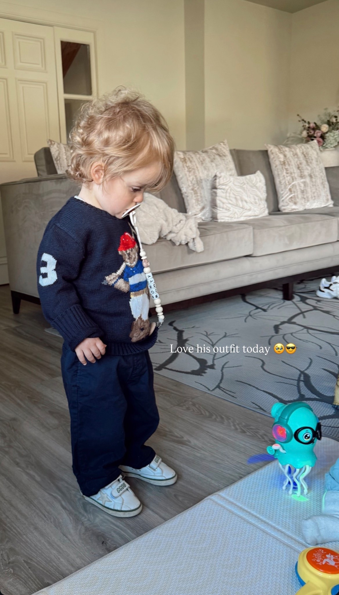 The cutest sweater for my baby boy 🥹

#LTKkids #LTKuk #LTKbaby