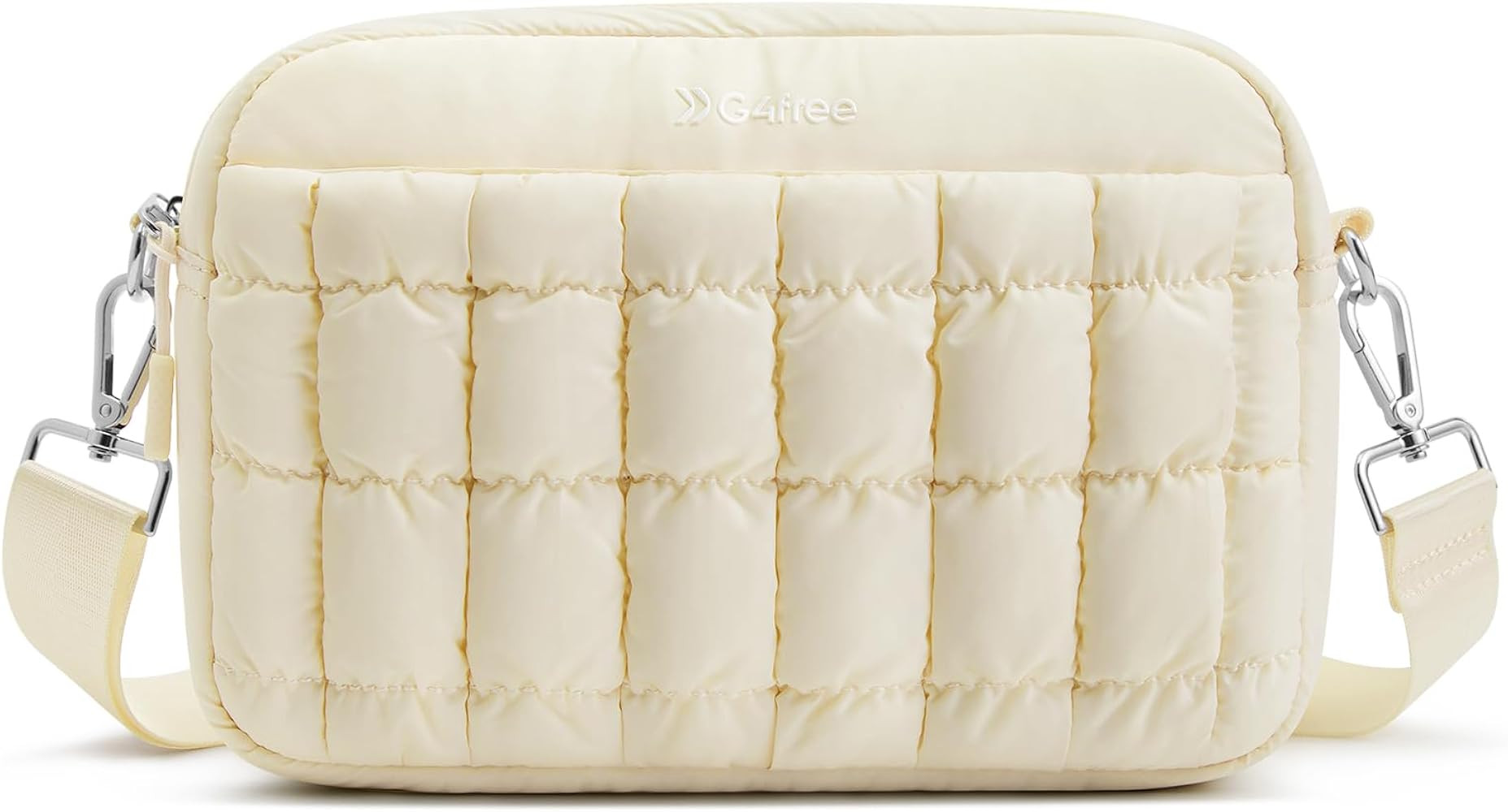 G4Free Puffer Crossbody Bag for Women, Lightweight Small Purse Casual Quilted Clutch Fashionable ... | Amazon (US)