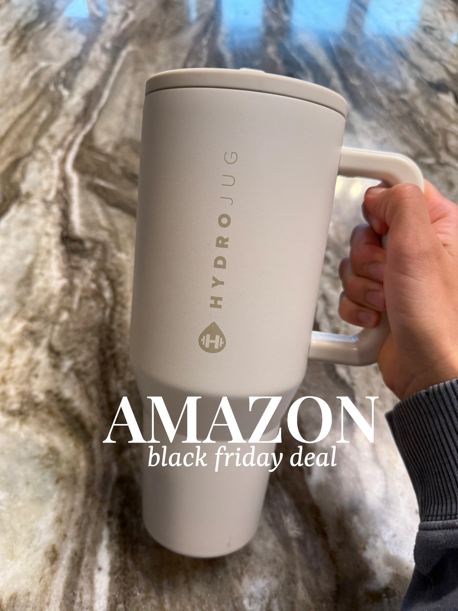 If you don’t have a hydrojug already run and buy one! I didn’t think I needed another water cup but the flip top lid is so worth it!

Gift ideas for her, Amazon gift ideas, gift ideas for wellness, white elephant gift 

#LTKCyberWeek #LTKSaleAlert #LTKFindsUnder50