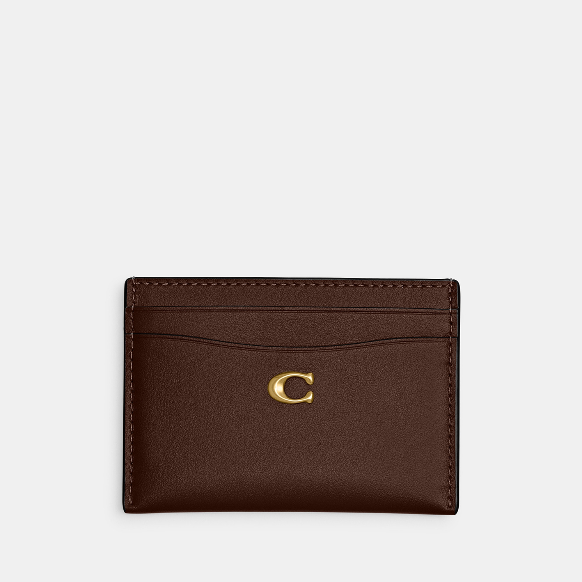 Coach Essential Leather Card Case | Coggles | Coggles (Global)