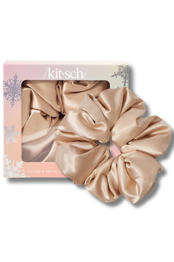 Cloud 9 Satin Pillow Scrunchie | Kitsch | RESTOCK | The Willow Tree