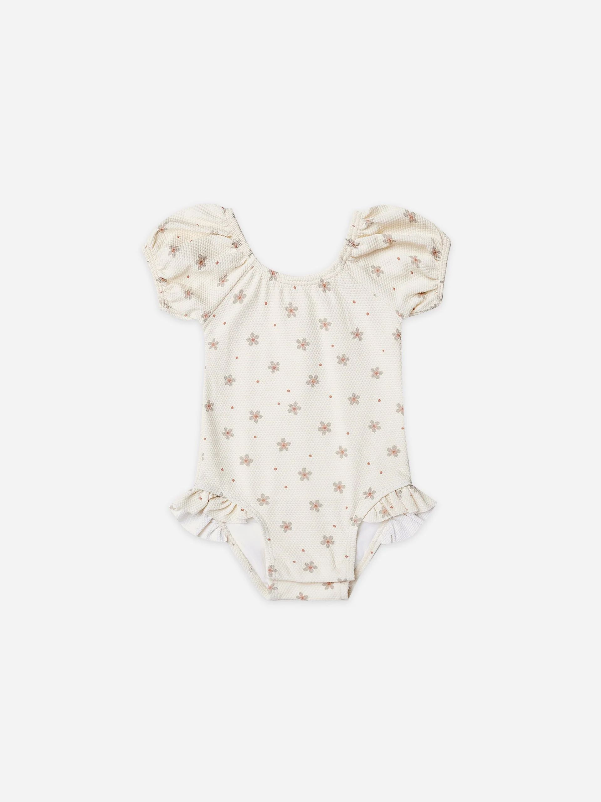 Catalina One-Piece Swimsuit | Dotty Floral | Rylee + Cru