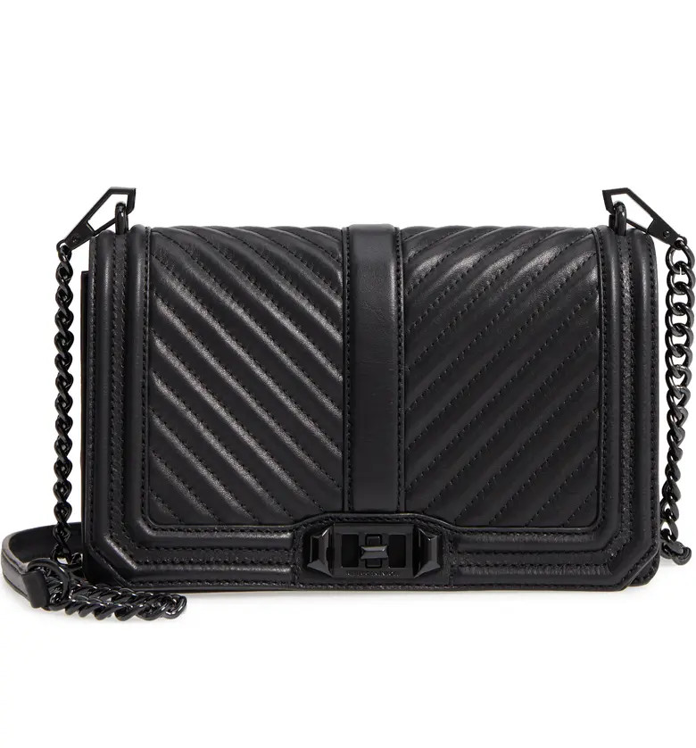 'Chevron Quilted Love' Crossbody Bag | Nordstrom