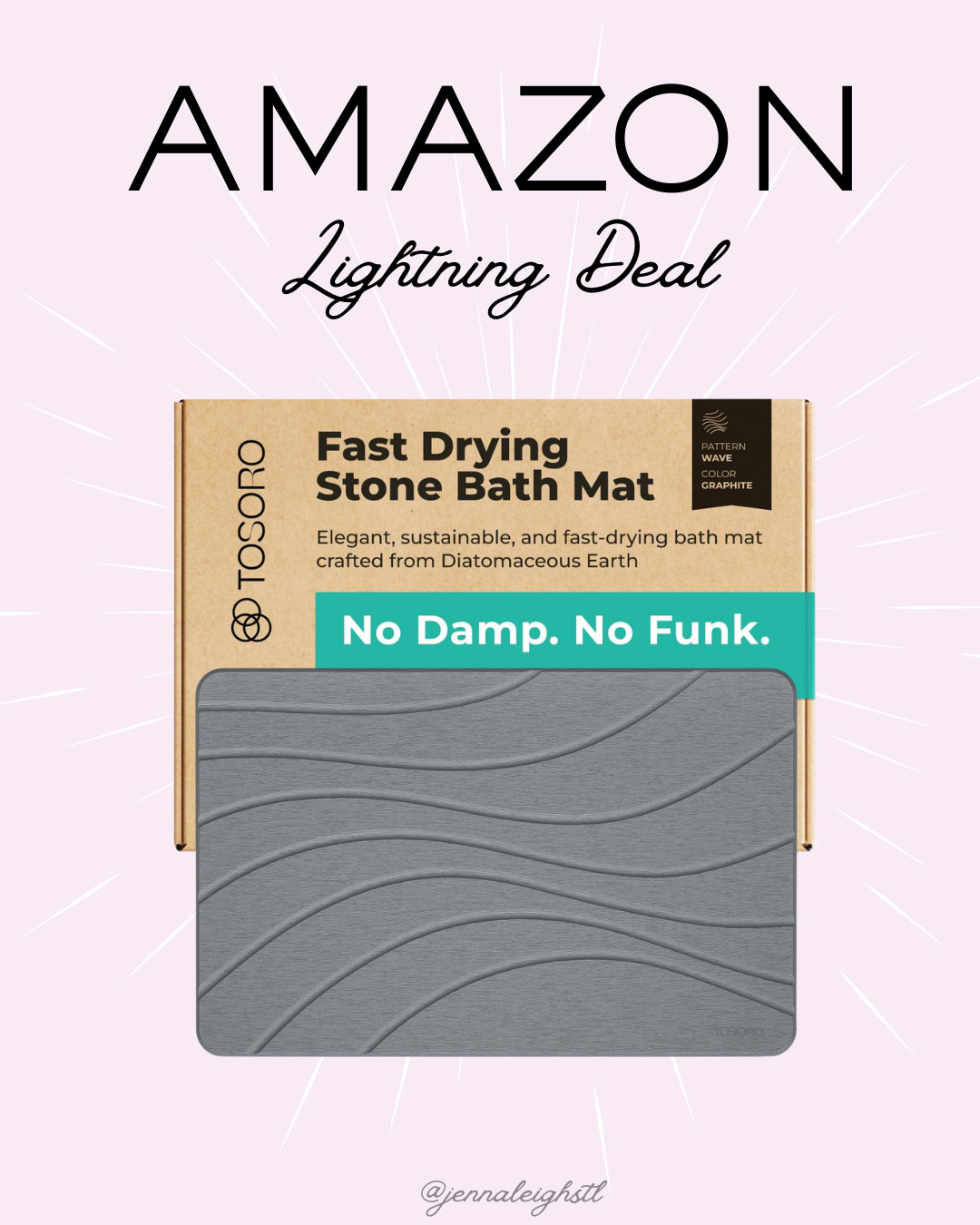 If you’ve been wanting to try a stone bath mat, this Amazon lightning deal is a good time. 

 #LTKselfcare #LTKHome #LTKSaleAlert