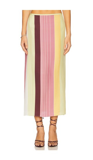 Fontana Skirt in Elisa Stripe | Revolve Clothing (Global)