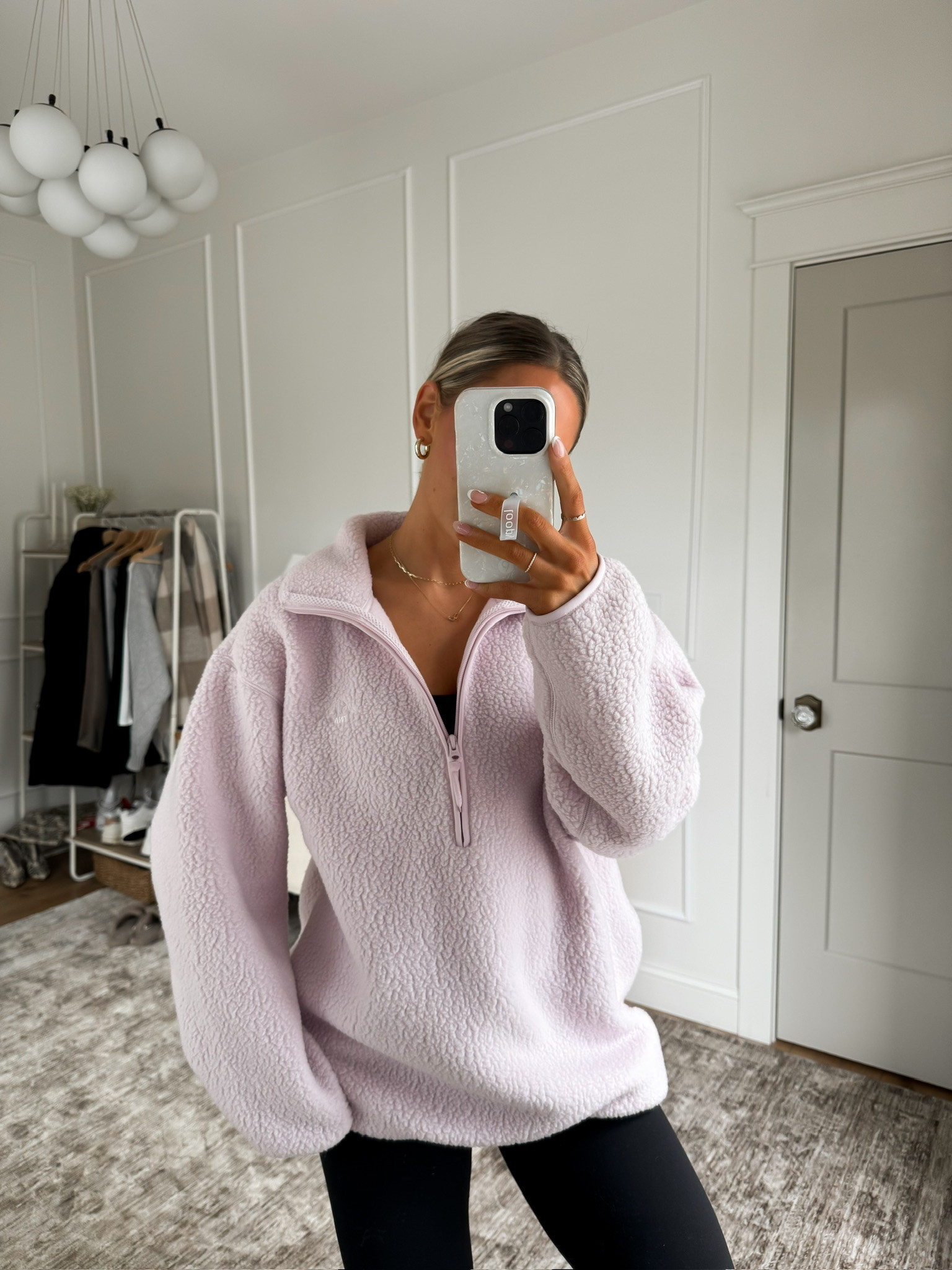 One of the prettiest thermals!! In a Lilac color with more of a pink undertone. Super pretty!! 💕  Wearing a size small & a size 4 in leggings! 

#LTKActive #LTKSeasonal #LTKFitness