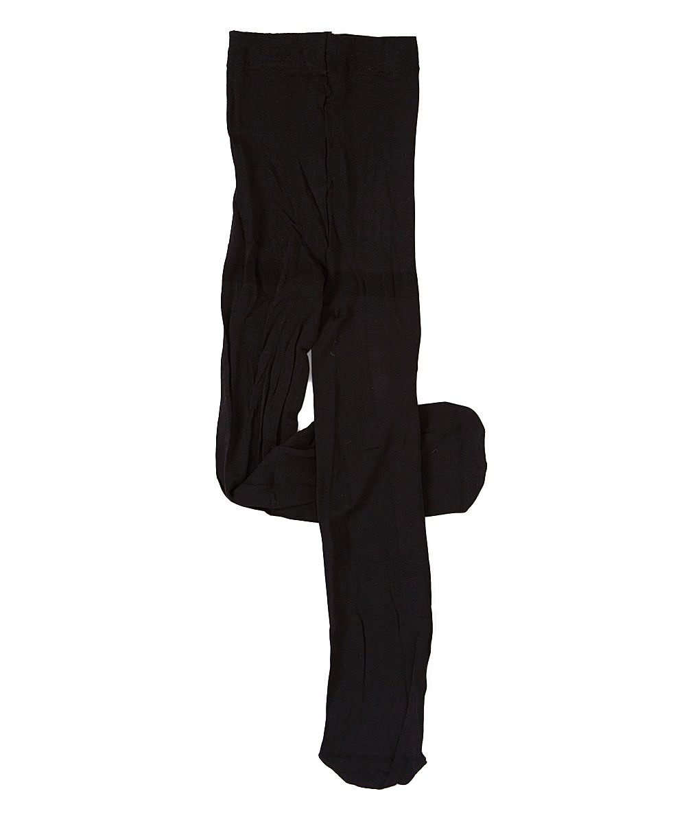 Wenchoice Girls' Tights BLACK - Black Tights - Infant & Kids | Zulily
