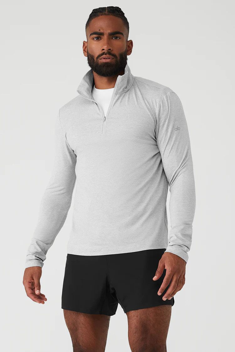 Conquer 1/4 Zip Reform Long Sleeve | Alo Yoga (US)