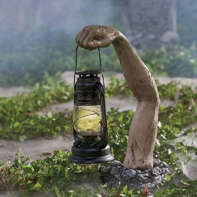 Groundbreaker Arm with Lantern | Grandin Road | Grandin Road