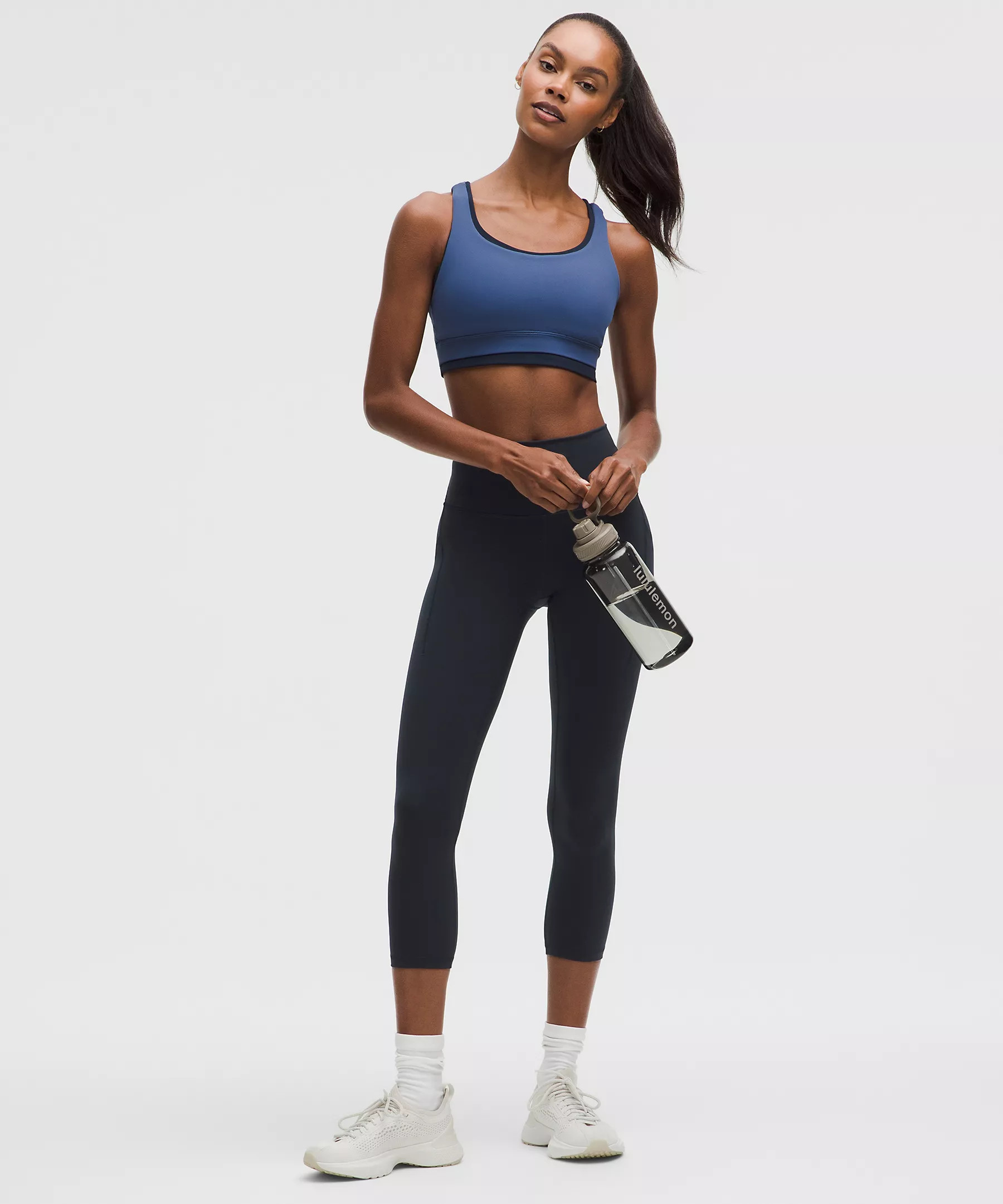 Wunder Train High-Rise Crop with Pockets 23" | Lululemon (US)