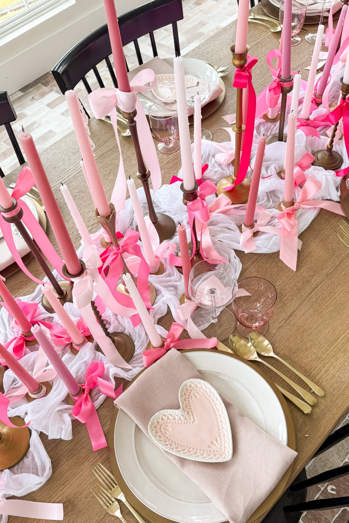 Galentines tablescape idea💘✨

galentines tablescape, tablescape ideas, galentines hosting, valentines hosting, pink heart, chargers, amazon candle sticks, candle stick holders, hosting ideas, Samantha Bauchmann

#LTKFindsUnder100 #LTKHome #LTKSeasonal