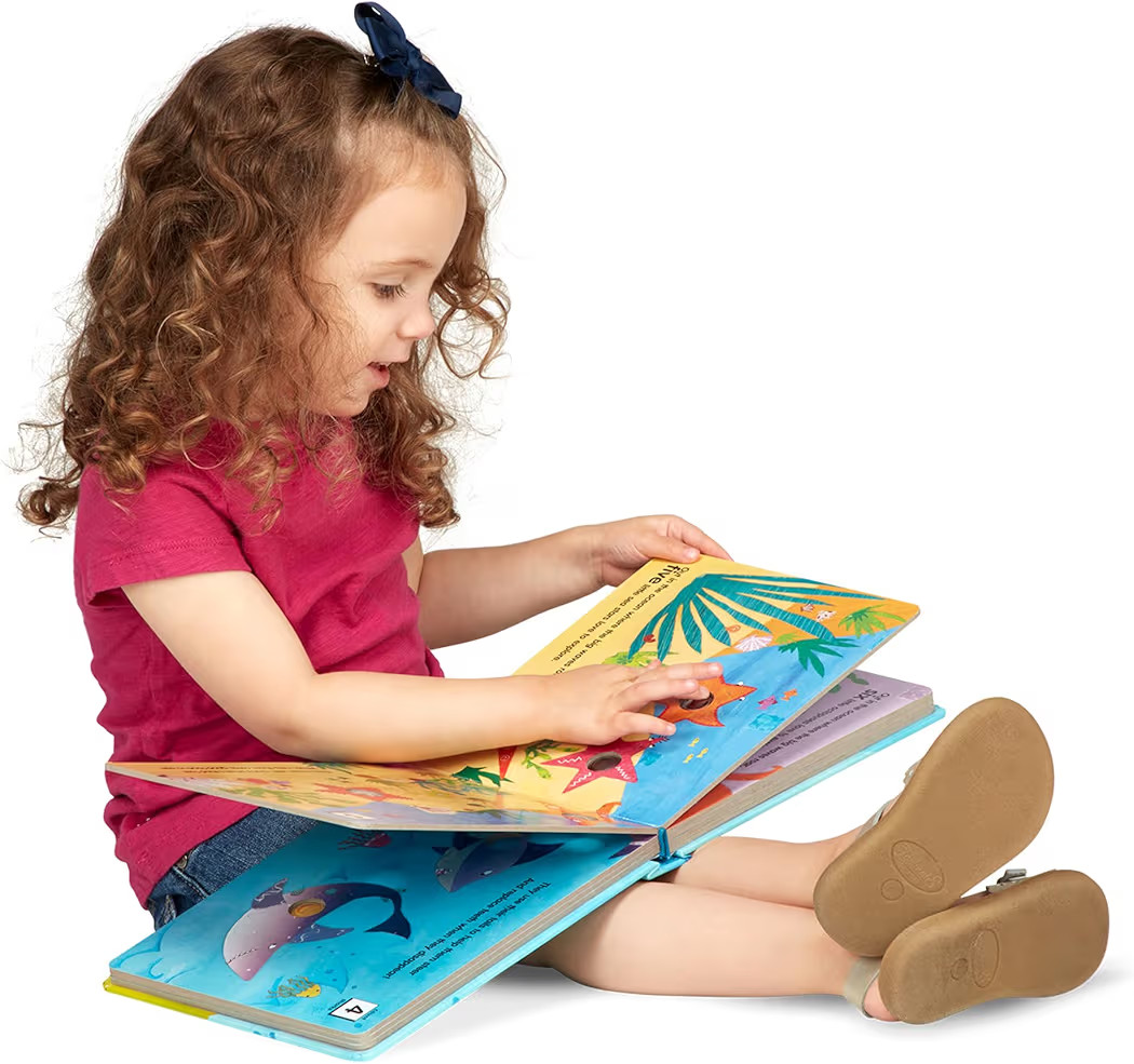 Melissa & Doug Poke-a-Dot! Who’s in the Ocean? Interactive Children's Board Book with Buttons t... | Amazon (US)