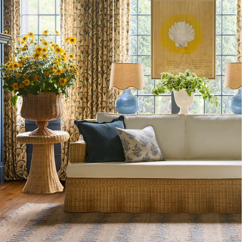 Collier Scalloped Edges Throw Pillow | Wayfair North America